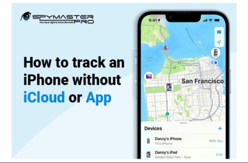 How to track an iPhone without iCloud or App?