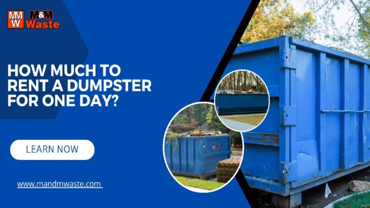 How Much To Rent A Dumpster For One Day?